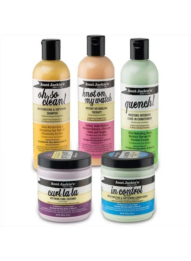 Aunt Jackie's Curl La La Defining Curl Custard for Curls & Coils – 511 g - Image 3